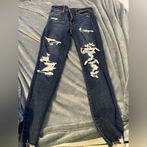 American Eagle High Rose Jeggings